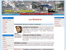 Tablet Screenshot of insel-la-gomera.com