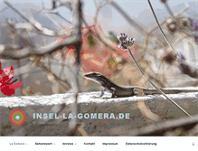 Tablet Screenshot of insel-la-gomera.de